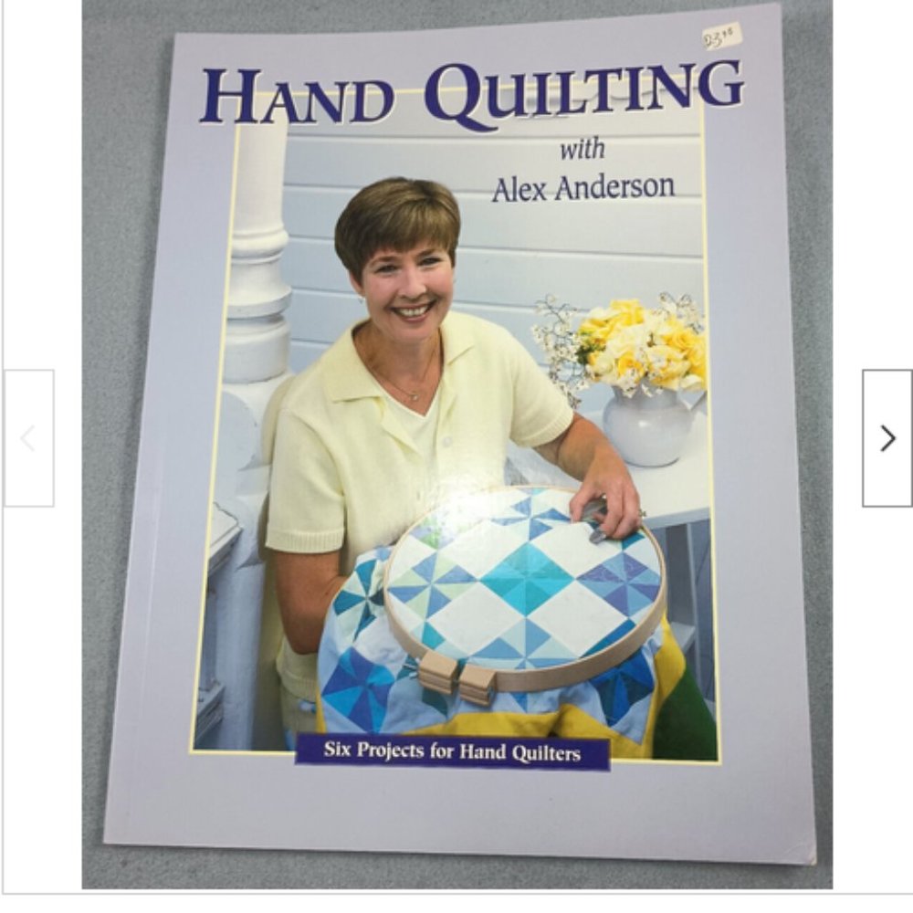 Patterns Hand Quilting Design Book Patchwork Sewing HGTV Alex Anderson 1998 C&T